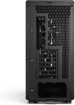 Fractal Design North XL RC Charcoal Black TG Dark - Reverse Connection Motherboard Compatible - Three 140mm Aspect PWM Fans Included- Type C USB - ATX Airflow Full Tower PC Gaming case