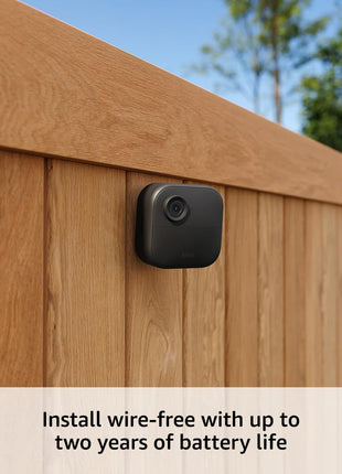 Blink Outdoor 4 – Wireless smart security camera, two-year battery, 1080p HD day and infrared night live view, two-way talk – 5 camera system