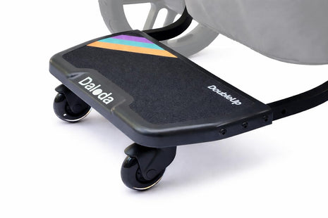 DoubleUp Toddler Board Compatible with UPPAbaby Vista (2015+) Adjustable Ride-On Stroller Board for Toddlers â€“ Easy Fold & Secure Fit