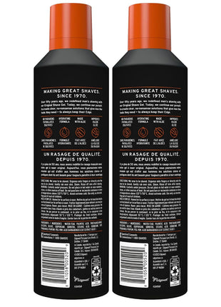 Edge Shaving Gel for Men, 9.5oz, 2 Pack Mens Shave Gel with Aloe, Mens Shaving Cream Sensitive Skin Shave Gel - Moisturizes, Protects, and Soothes