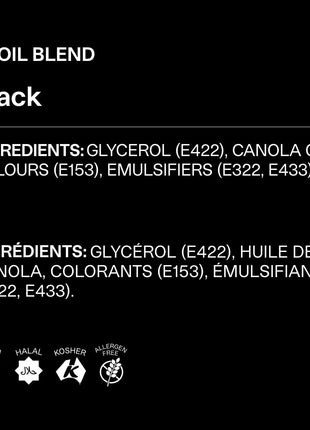 Colour Mill Oil Based Food Coloring, 20 Milliliters Black