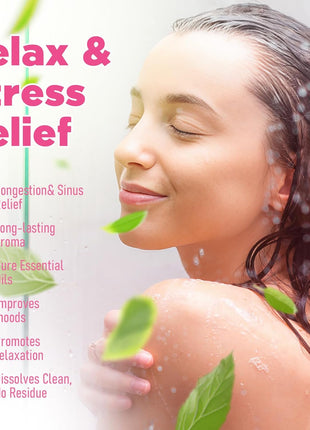 Shower Steamers Aromatherapy 6 Pack - Mother's Day for Teens & Adults, Birthday Gifts for Women - Natural Essential Oil Shower Bombs for Stress Relief & Relaxation, Home Spa Self-Care