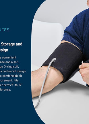 OMRON Bronze Blood Pressure Monitor & Upper Arm Blood Pressure Cuff | For Home Use - #1 Doctor & Pharmacist Recommended Brand - Clinically Validated - Connect App