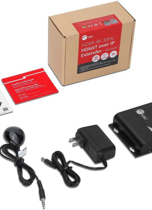 SIIG 4K HDMI Extender Over IP CAT5e/6/7 Ethernet, Up to 394 Feet- Receiver ONLY (CE-H25E11-S2)