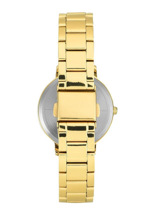TIMEX Champagne Round Dial Analog Women's Watch - TWEL15829