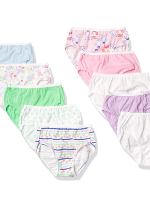 Hanes Girls' Hanes Girls' 20-pack Tagless Cotton Brief Panties