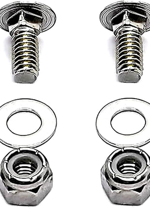4-Pack 784-5581A (5/16-18) 5/8 inch Carriage Bolts Nuts kit fits MTD Shave Plate Scraper Bar 790-00120-0637 Snow blowers