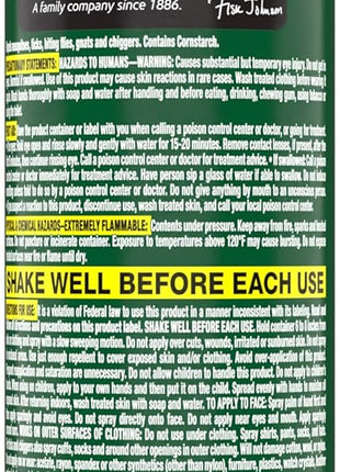 OFF! Deep Woods Insect Repellent Aerosol, Dry, Non-Greasy Formula, Bug Spray with Long Lasting Protection from Mosquitoes, 4 Oz, 2 Count