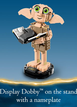 LEGO Harry Potter Dobby The House-Elf Building Toy Set, Build and Display Model of a Beloved Character from The Harry Potter Franchise, for 8 Year Old Boys' and Girls' Birthday, 76421