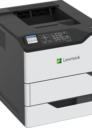 Lexmark MS821dn Monochrome Laser, Duplex (2-Sided) Printing: Integrated Duplex, 2.4-inch Color LCD Display, Print Speed: Up to 55 ppm, Recommended Monthly Page Volume: 3000-50000 Pages(50G0100)