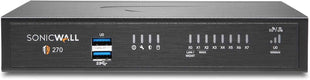 SonicWall TZ270 Gen7 Firewall | Compact SMB Security Appliance with 2 Gbps Firewall Throughput, 750 Mbps Threat Prevention, Up to 64 VLANs, and SD-WAN Capability (02-SSC-2821)