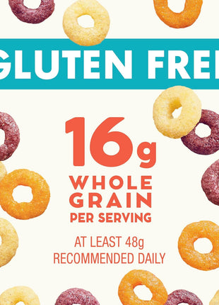 Cascadian Farm Organic Fruitful O's Breakfast Cereal, Gluten Free, Made With Whole Grain, 10.2 oz