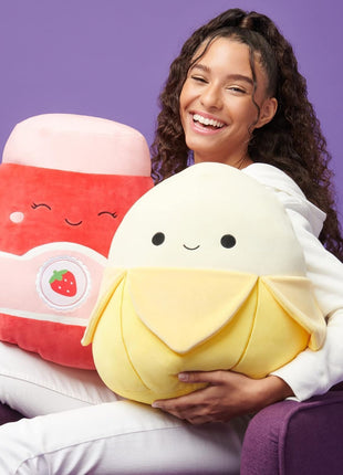 Squishmallows 14-Inch Junie Yellow Banana - Large Ultrasoft Official Kelly Toy Plush