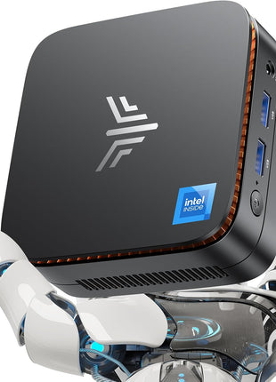 KAMRUI Pinova P1 Mini PC Win -11 Pro, AMD Ryzen R2544 Mini Computers (Beat 10110U/4300U/3500U, up to 3.7GHz), 16GB RAM 256GB SSD Micro Desktop PC, Triple 4K, Type-C, WiFi, BT for Business Home Office