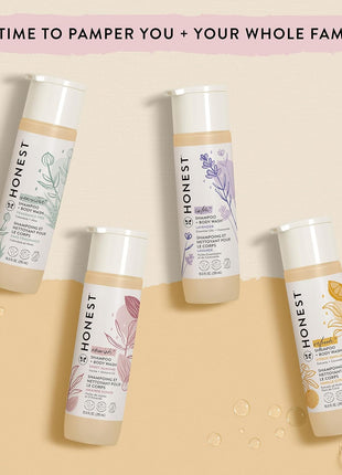 The Honest Company 2-in-1 Baby Shampoo & Body Wash, Fragrance-Free, Tear-Free, Hypoallergenic, Naturally Derived, Sensitive Skin, 10 fl oz