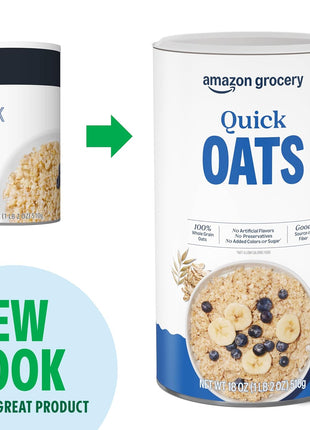 Happy Belly Quick Cook Oats, 1.12 pound (Pack of 1)