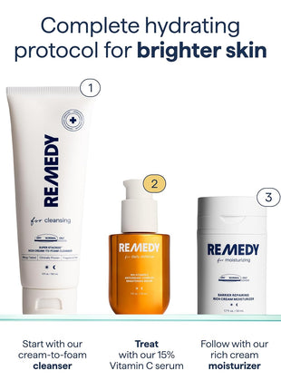 REMEDY for Daily Defense, 15% Vitamin C Complex Brightening Serum