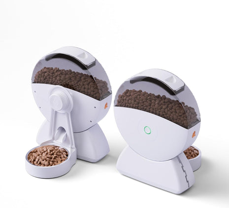 Pet smart Monitoring Camera Feeder, Remote Video-Controlled timed WiFi Fully Automatic cat and Dog Food Dispenser.