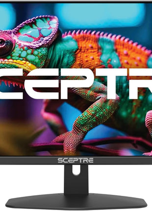 Sceptre New 27-inch Gaming Monitor 100Hz 1ms DisplayPort HDMI x2 100% sRGB AMD FreeSync Build-in Speakers, Eye Care Frameless Machine Black 2024 (E275W-FW100T)