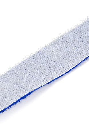 StarTech.com 25ft Hook and Loop Roll - Cut-to-Size Reusable Cable Ties - Bulk Industrial Wire Fastener Tape/Adjustable Fabric Wraps Blue/Resuable Self Gripping Cable Management Straps (HKLP25BL)