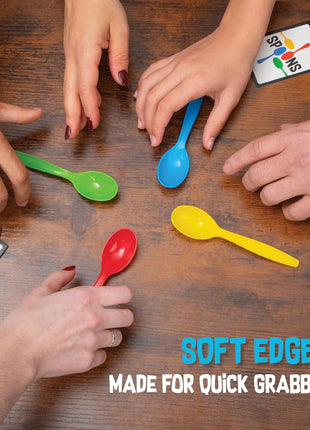 Spoons in a Case Playing Card Games for Kids Deck of Cards Fun Family Games