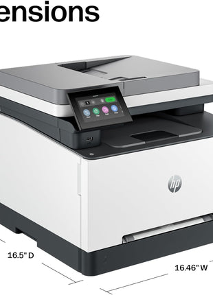 HP Color LaserJet Pro MFP 3301sdw Wireless All-in-One Color Laser Printer, Office Printer, Scanner, Copier, ADF, Duplex, Best-for-Office (499Q3F)