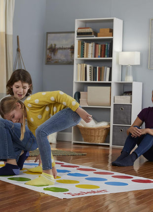 Hasbro Twister Party Classic Board Game for 2 or More Players,Indoor and Outdoor Game for Kids 6 and Up,Packaging May Vary