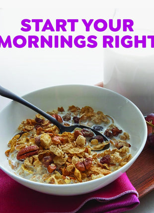 Great Grains Raisins Dates and Pecans Breakfast Cereal, Raisin Cereal with Sweet Dates and Granola Clusters, Non GMO Project Verified, 16 OZ Box