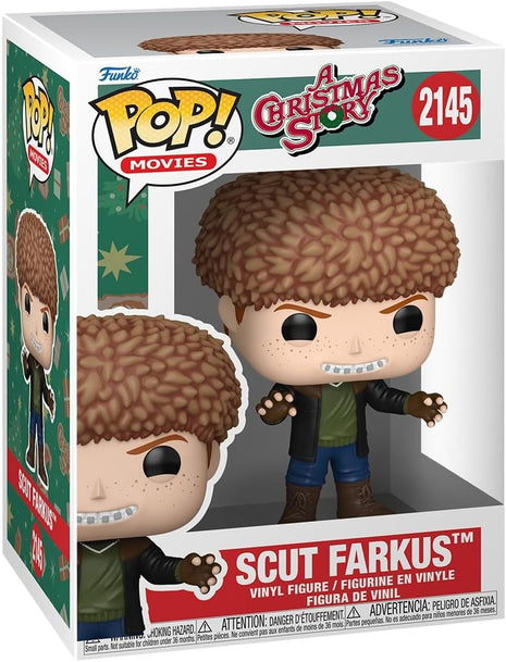 Funko Pop! Movies: A Christmas Story - Scut Farkus | Collectable Vinyl Figure, Gift Idea, Official Merchandise, Toys for Kids & Adults, Comedy Fans, Model Figure for Collectors