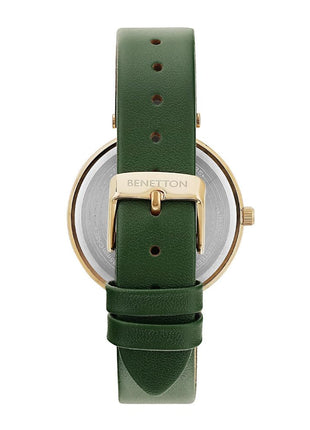 United Colors of Benetton Women Green Round Dial Analog Watch - UWUCL1004