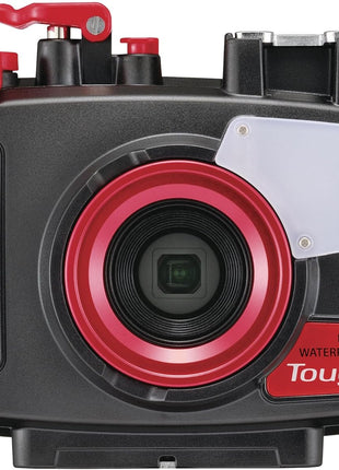 OM SYSTEM Olympus PT-059 Underwater Housing for TG-Series Cameras, Metal, Black | Compatible with Tg-6/tg-7, Waterproof to 45 M, Retains Full Camera Controls, 1x Fiber-Optic Strobe Output