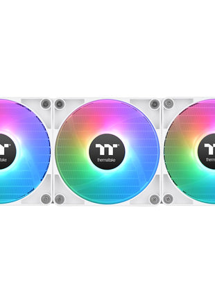 Thermaltake TH360 V2 ARGB Sync/AlO Liquid Cooler/Fan 120mm*3/PWM 500~2000 RPM/Mirror Waterblock/MB ARGB Sync Control/White, CL-W365-PL12SW-A
