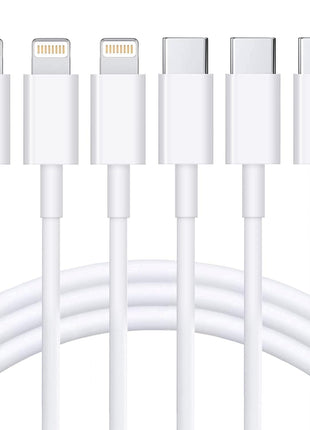 iPhone Charger 3Pack 6FT USB C to Lightning Cable [Apple MFi Certified]
