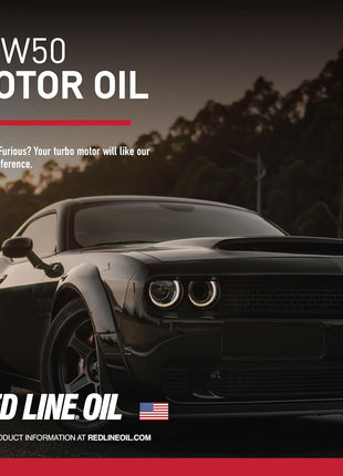 Red Line 11504 SAE 15W50 Fully Synthetic Motor Oil - 1 Quart