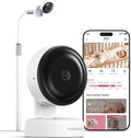 Momcozy Smart Baby Monitor, 2K HD Contact-Free Baby Camera, Table & Floor Stand, AI-Powered Notifications for Cry & Sound & Motion, Sleep Activity Log, 2-Way Audio, Night Vision, 2.4/5GHz WiFi, BM08