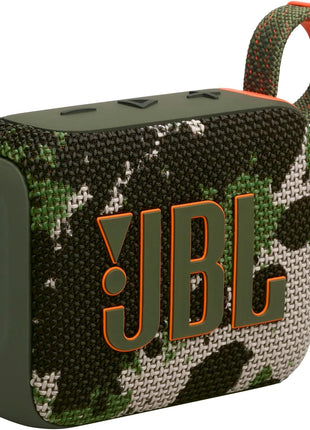 JBL Go 4 - Ultra-Portable, Waterproof and Dustproof Bluetooth Speaker, Big JBL Pro Sound with Punchy bass, 7-Hour Built-in Battery, Made in Part with Recycled Materials (Squad)