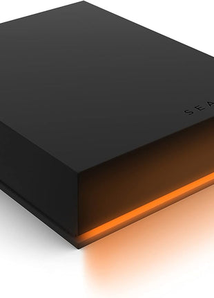 Seagate FireCuda Gaming Hard Drive External Hard Drive 5TB - USB 3.2 Gen 1, RGB LED lighting for PC and Mac with Rescue Services (STKL5000400)
