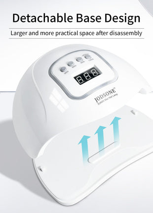 JODSONE U V LED Nail Lamp, Nail Dryer for Gel Polish, Led Light with Automatic Sensor & 4 Timers