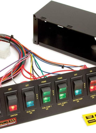 Painless Performance 50202 Roll Bar Mount 8-Switch Panel & Box for use with 50001 Harness