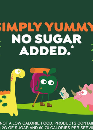 GoGo squeeZ Fruit & veggieZ Applesauce and Puree Variety Pack, Jurassic Pear, Roarrrr Berry & Prehistoric Peach, 3.2 oz (Pack of 20), Unsweetened Snacks for Kids, BPA Free Pouches