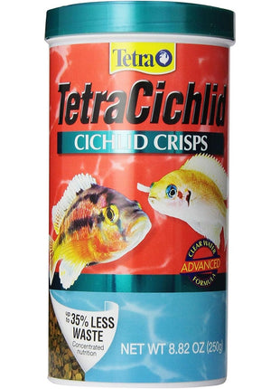 TetraCichlid Cichlid Flakes, Fish Food, Clear Water Advanced Formula, 5.65 Ounces