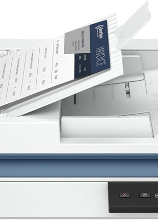 HP ScanJet Pro 2600 f1, White, Fast 2-Sided Scanning and Auto Document Feeder (20G05A)