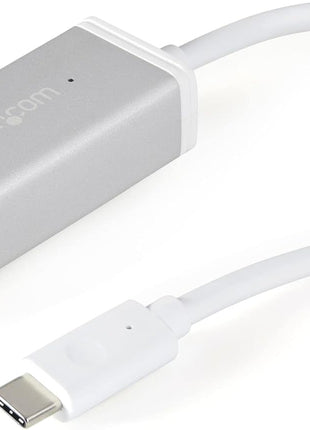 StarTech.com USB-C to Gigabit Ethernet Adapter - Aluminum - Thunderbolt 3 Port Compatible - USB Type C Network Adapter (US1GC30A)