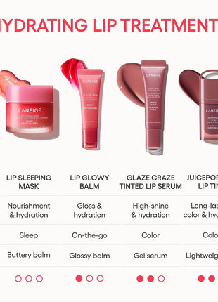 LANEIGE Lip Sleeping Mask: Korean Overnight Treatment For Dry Lips | Hydrating & Nourishing Overnight Lip Treatment Mask with Vitamin C, Shea & Murumuru Seed Butter