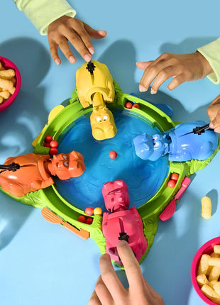 Hasbro Gaming Hungry Hungry Hippos Game for Preschoolers | Instant Marble Relaunch, Easy Set-Up & Storage| Ages 4 and Up | 2 to 4 Players | Kids Games