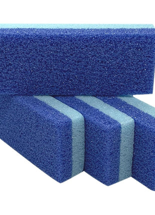 Maryton Foot Pumice Stone for Feet Hard Skin Callus Remover and Scrubber (Pack of 4) (Blue)