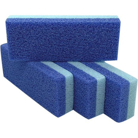 Maryton Foot Pumice Stone for Feet Hard Skin Callus Remover and Scrubber (Pack of 4) (Blue)