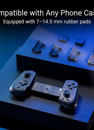 ASUS ROG Tessen Mobile Gaming Controller – Android Phones ONLY, Foldable, Compact, Wired USB-C, Programmable, Fast Charging, RGB – for Call of Duty: Warzone Mobile, Minecraft, Roblox, 350+ Games