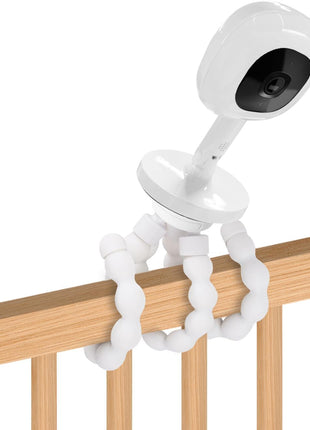 Baby Monitor Mount Compatible with Nanit Pro Smart & Flex Stand Baby Monitor, Flexible Arm Monitor Mount,Baby Camera Holder Stand Without Tools