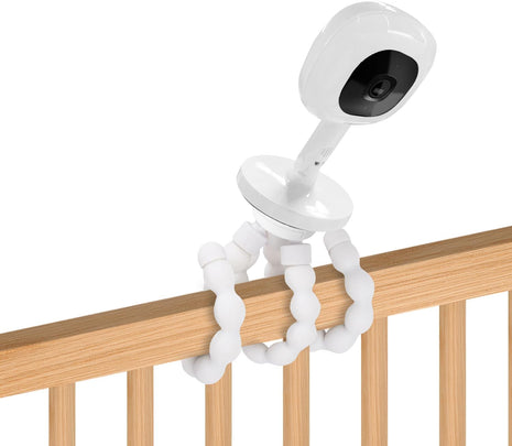 Baby Monitor Mount Compatible with Nanit Pro Smart & Flex Stand Baby Monitor, Flexible Arm Monitor Mount,Baby Camera Holder Stand Without Tools